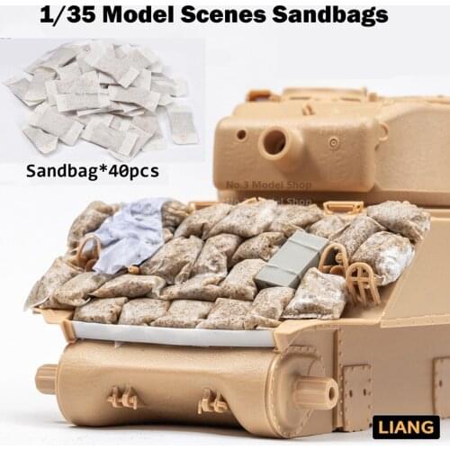 1/35 Military Model Scenes Sandbags Weathering Effect Sand Scene Dedicated
