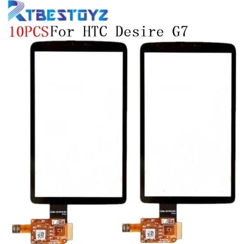 10PCS For Htc G7 Front Digitizer Touch Screen Glass Lens Sensor Repair Replacement Part For HTC Bravo Desire A8181 A8180 G7