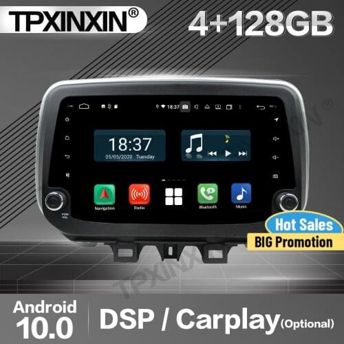 4+128G Carplay Car Radio 2 Din Stereo Receiver Android 10 For Hyundai Tucson 2018 GPS Navigation Player Audio Recorder Head Unit