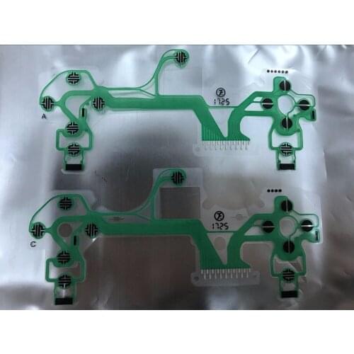 500PCS/Lot Original Conductive Film Keypad Flex Ribbon Cable Parts for PS4 Slim Pro Controller JDM-050 JDS 055