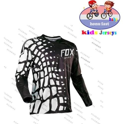 KIDS Childrens Off-road Racing AM RF Http Fox Speed Surrender Childrens Off-road Motorcycle MTB DH MX Clothing Mountain Bike