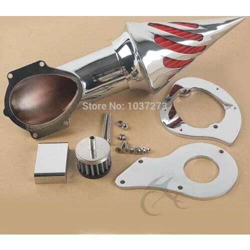 Chrome Air Cleaner Intake Filter For Honda Shadow VT600C VLX600 VLX Deluxe New