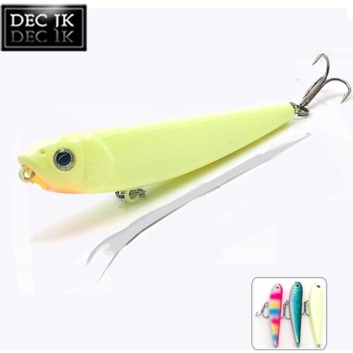 Pencil Lure Topwater Fishing Hard/Artificial/Fake Bait For Trout/Fishing Lures Jerkbait Swimbait Pike/Fish/Bass/Surface Lure Sea
