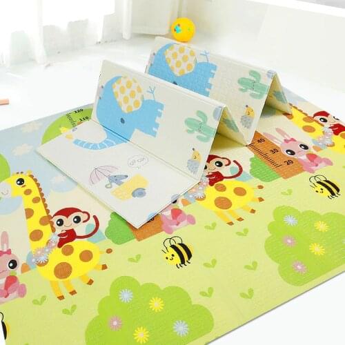 Carpet For Baby Floor Foldable Baby Play Mat XPE Foam Puzzle Educational Kids Rug Activitys Games Toys Toddler Soft Crawling Pad