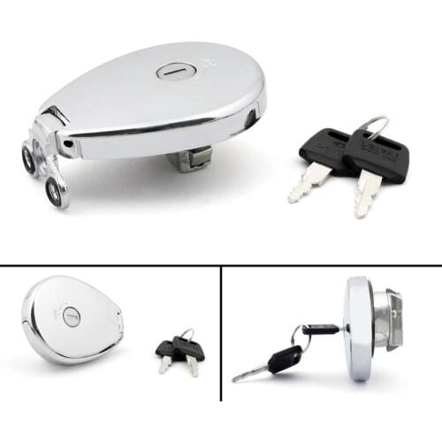 Artudatech Fuel Gas Tank Cap + Keys For Kawasaki EL250 ZL400 ZL600 Eliminator EN400 EN500 EN 400 500