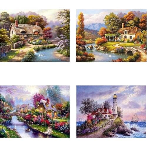 5D Diy Square Diamond Painting Forest House Mosaic Art Diamond Embroidery Animal Australian Koala Home Decoration Handmade Gift