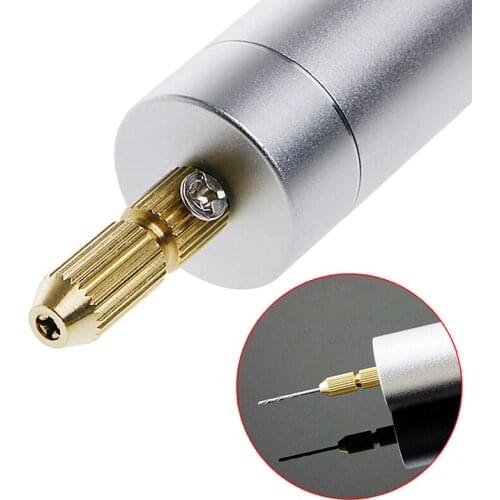 New DIY Mini Micro Small Electric Aluminum Hand Drill DC 5V for Motor PCB