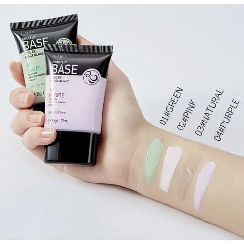 Hot Sun Block BB Cream Makeup Face Foundation BB Cream Brightening Concealer Cream Whitening Concealer Base Primer