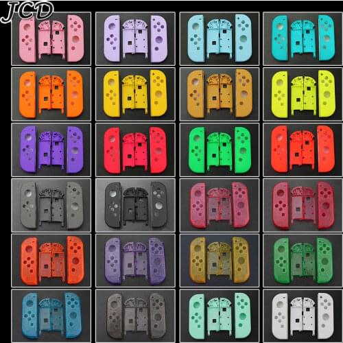JCD Plastic Replacement Repair Kit DIY Case Cover Housing Shell for Nintend Switch JoyCon NS NX Controller