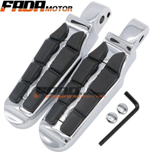 Rear Foot Pegs Footrest for Suzuki Intruder 1400 95-08 VL1500 LC Boulevard C90 98-09 S83 95-08 (097)