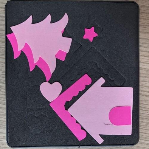 Christmas shape cutting die SMR-HO0055