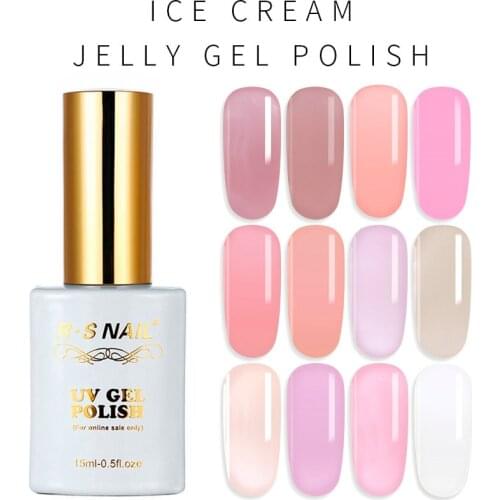 Прозрачные гель-лаки для ногтей RS NAIL China At AliExpress