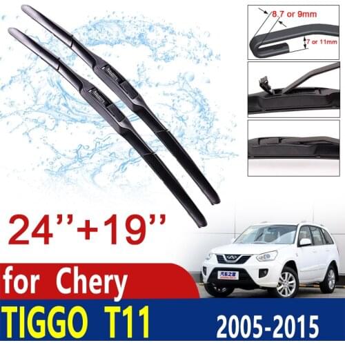 For Chery Tiggo T11 2005~2015 2006 2007 2008 2009 2010 2011 2012 Windscreen Windshield Wipers Car Wiper Blade Car Accessories