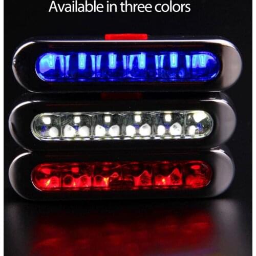 2021 Mountain Bike Light 5LED High Bright Warning Light USB Rechargeable Bicycle accessories Night Riding Equipment Bicycle Lamp