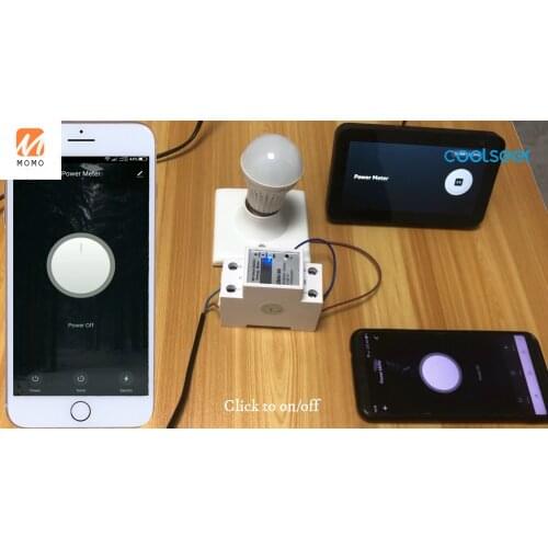 Tuya wifi wireless smart intelligent iot digital electric light energy watt power consumption meter AC 60A kwh with lcd screen