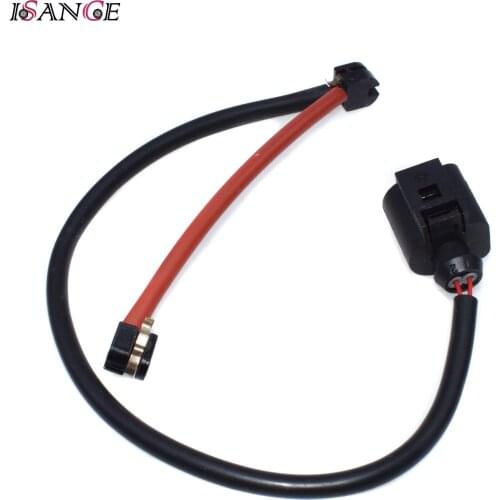 ISANCE 1 piece Rear PAD Brake Pad Sensor 7L0907637 95561236500 For 07-09 Audi Q7/ 04-10 VW Touareg / 03-10 Porsche Cayenne