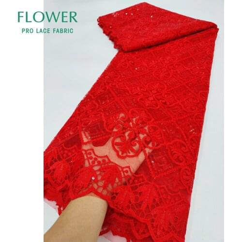 Yellow Unique Design Guipure Net Tulle Lace For French Elegant Women Wedding Dresses 2.5 Yards Sequined Net Lace Materials