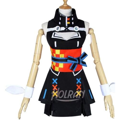 Kaguya Luna AIcos Cosplay Costume Girls Women Fancy Halloween Kizuna AI Cosplay lolita princess Dress halloween costume coat