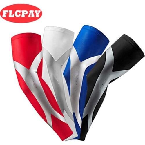 1 PCS Arm sleeves Basketball Lengthen Armguards High Elastic Sport Elbow Pad Sleeve Arm Warmers Elbow Pad Free Shipping