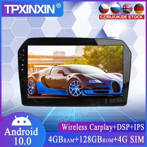 128GB Android 10.0 For VW Jetta 2013-2018 Car Multimedia Player GPS Navigation Head Unit Auto Radio Stereo Tape Recorder Carplay