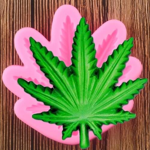 3D Maple Leaf Silicone Molds Fondant Cake Decorating Tools Candy Chocolate Gumpaste Mould Resin Clay Soap Moulds