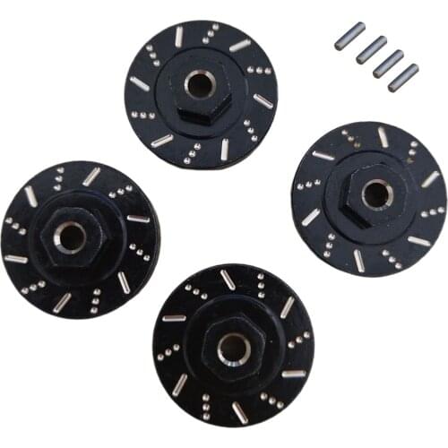 4Pcs RC Heavy Duty Wheel Hub Counterweight Balance for Axial SCX24 90081 1:24 RC Rock Crawler Car Spare Parts Accs