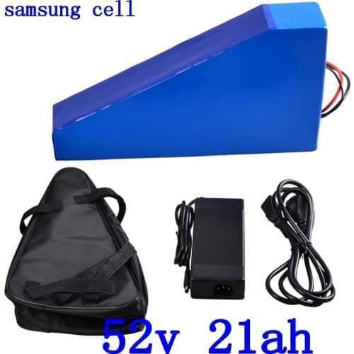 52V 20AH Ebike Battery 51.8V 52V 13AH 15AH 18AH 20AH 25AH electric bike battery 52V 1000W 2000W Lithium Battery use samsung cell