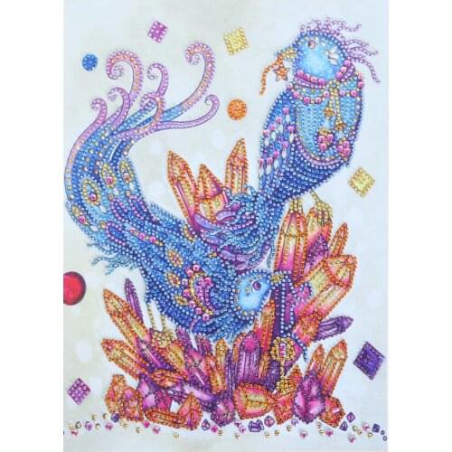 5D diamond painting special shape two birds diamond embroidery rhinestone stickers diamond DIY handmade cross-stitch mosaic gift