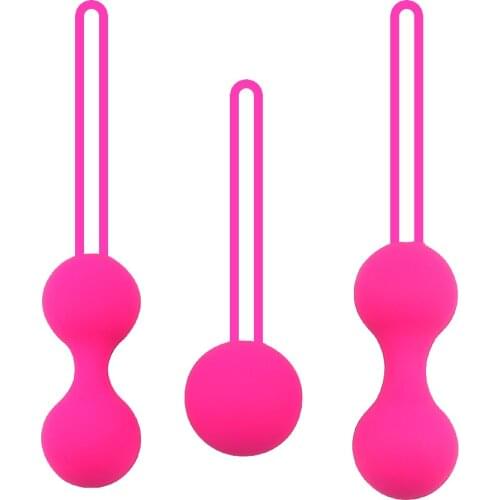 Safe Silicone Kegel Ball Smart Ball Sex Products Vagina Tighten Exercise Machine Vaginal Geisha Ball Sex Toys For Women