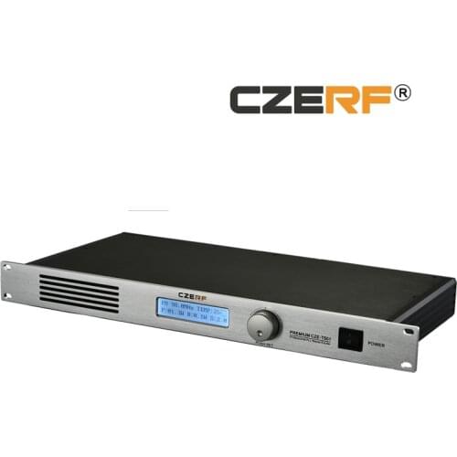 CZE-T501 50w Broadcast Radio Station FM Transmitter 87MHz to 108MHz Wireless Silver transmitter