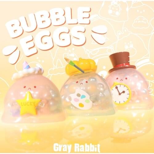 Blind Box Toys Bubble Eggs Figures Action Surprise Box Guess Blind Bag Caja Sorpresa Cute Collection Model Girls Birthday Gift