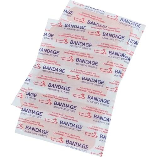 Hot sale 50Pcs Bandage 72 * 19mm external dressing band aid kit accessories