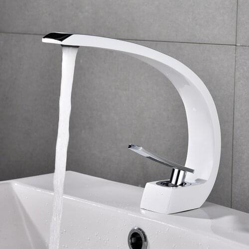 IIBizza White Bath Mixers