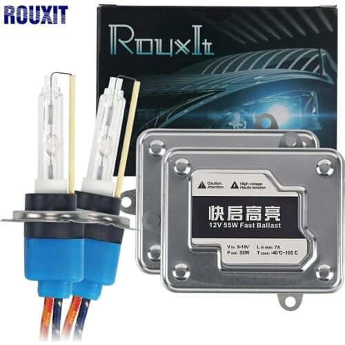 55W H1 H3 H4 H7 H8 H9 H11 9005 HB3 9006 HB4 D2S D2C Car HID Xenon Conversion Kit AC Ballast Bulb Auto Headlight Fog Light 12 V