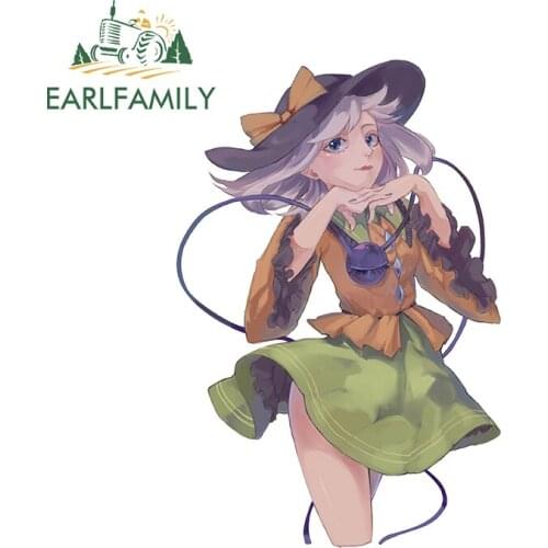 EARLFAMILY 13cm x 8.5cm for Arknights Vinyl Decal Laptop Motorcycle RV Windshield Snowboard Scratch-proof Camper Car Stickers