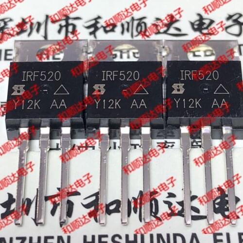 Original New / 5pcs / IRF520 TO-220 100V 10A