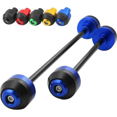 For HONDA CBR600RR CBR 600RR 2007 2008 Front Rear Wheel Slider Fork Axle Crash Protector Swing Arm Pad Aluminum