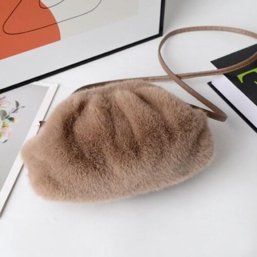 Bags Women Fashion Solid Shoulder Bag Female Crossbody Bag Travel Party Ladies Versatile Mini Travel Messenger Plush Small Round