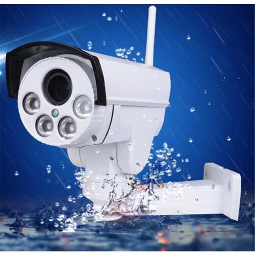 2MP 1080P 4X Zoom Cloud Rotation Outdoor Water-proof IP Bullet Camera With Hotspot AP Connection