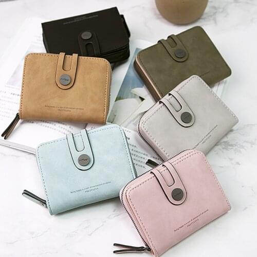 Women Ladies Leather Purse Money Clip Wallet Clutch Card Bag Holder Gift Fashion