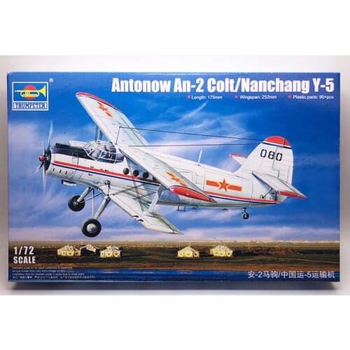 1:72 China Antonov An-2 Colt/Nanchang Y-5 Military Assembled Aircraft Model Toy