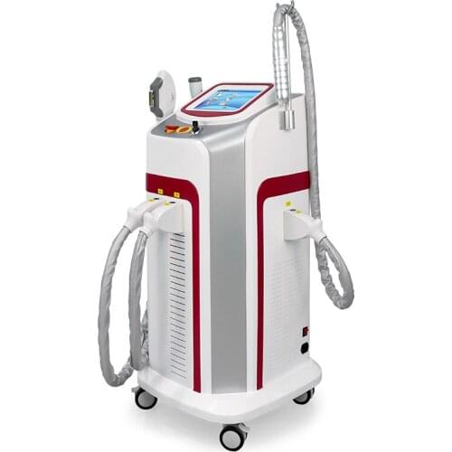 2021 of the latest 3 IN 1 360 painless freezing point for magneto-optical hair removal Picosecond spot RF wave skin lift