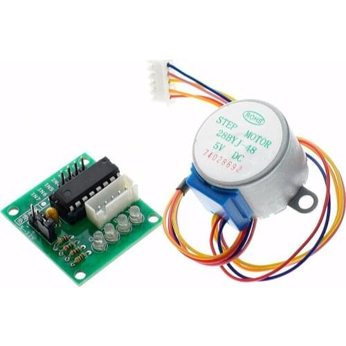 5PCS 5V ULN2003 28BYJ-48 Reduction Stepper Motor + ULN2003 Driver Board Spare Part for RC Toy DIY Kit 5PCS Motor +5PCS Board
