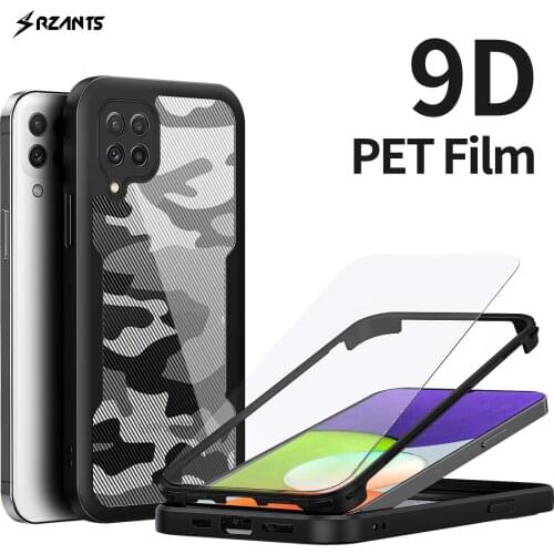 Rzants For Samsung Galaxy A22 M32 4G 5G Case 360 Camouflage Full Protective Casing Double Shockproof Shell No Need Film Cover