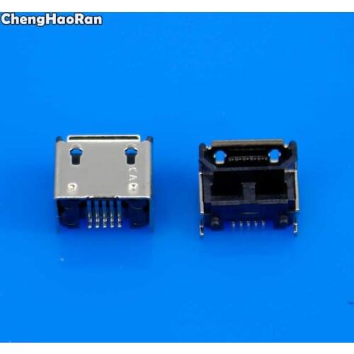 ChengHaoRan 10pcs Charging Port for Western Digital External Hard Drive etc Data Socket Micro USB Jack Plug Connector