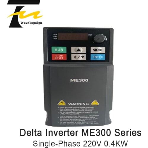 Delta Inverter ME300 Series VFD2A8ME21ANNAA Single Phase 220V 0.4KW