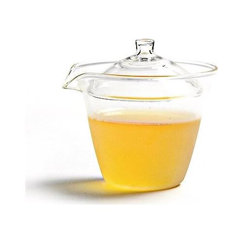 Elegant Fog type Heat resistance glass Gaiwan,Kungfu Tea Cup Ceremony Tureen teaware teaset for pu'er/puerh/oolong/white tea