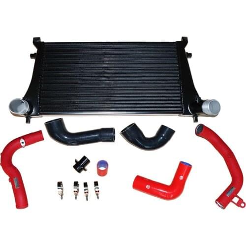 Intercooler+Charge Pipe Kit FOR A3/S3 / Golf 7 GT I/R MK7 golf 7 EA888 TT TTS Seat leon Octavia 1.8TSI 2.0TSI 65mm thick tank