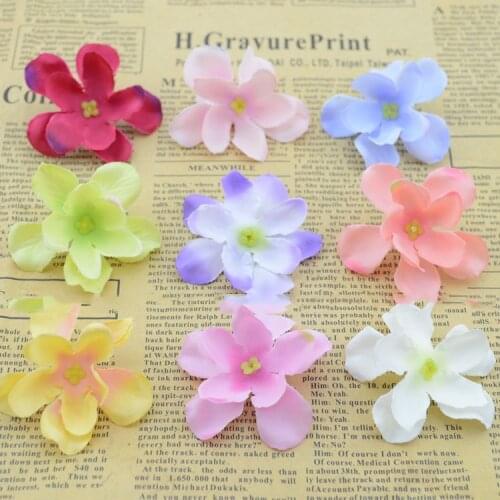 Artificial flowers good simulation hydrangea flowers DIY 2-story shoe ring material decorative flower