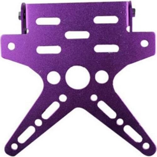 Motorcycle pit dirt bike License Holder Mount Bracket Number Plate for Honda Yamaha Aprilia Buell TRIUMRH Buell SUZUKI